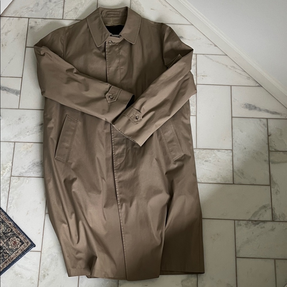 London Fog Men's Brown Trench Coat